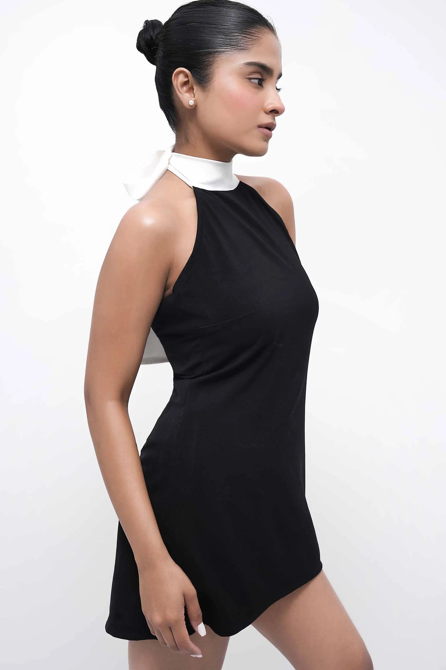 Mono Muse Dress | black n white
