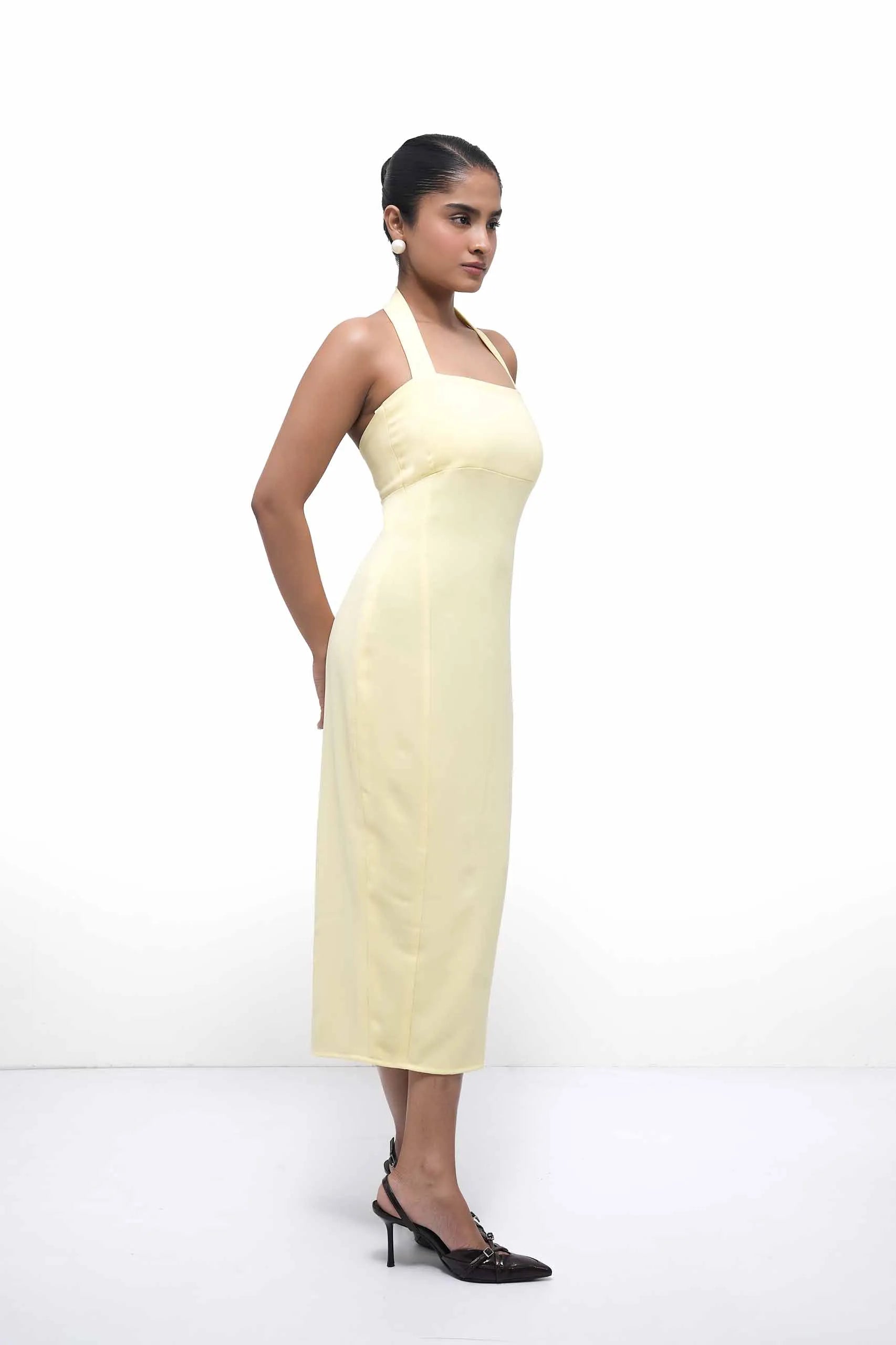 Solene Muse Dress | Yellow