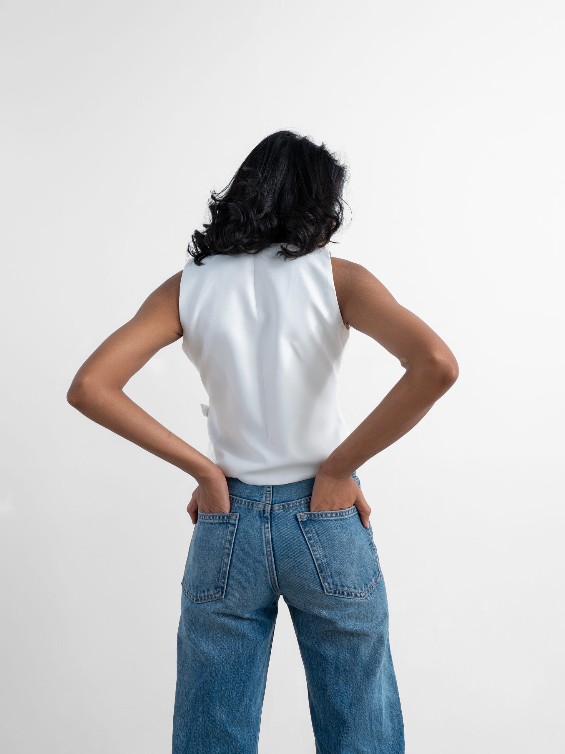 Tailored Tranquil Top