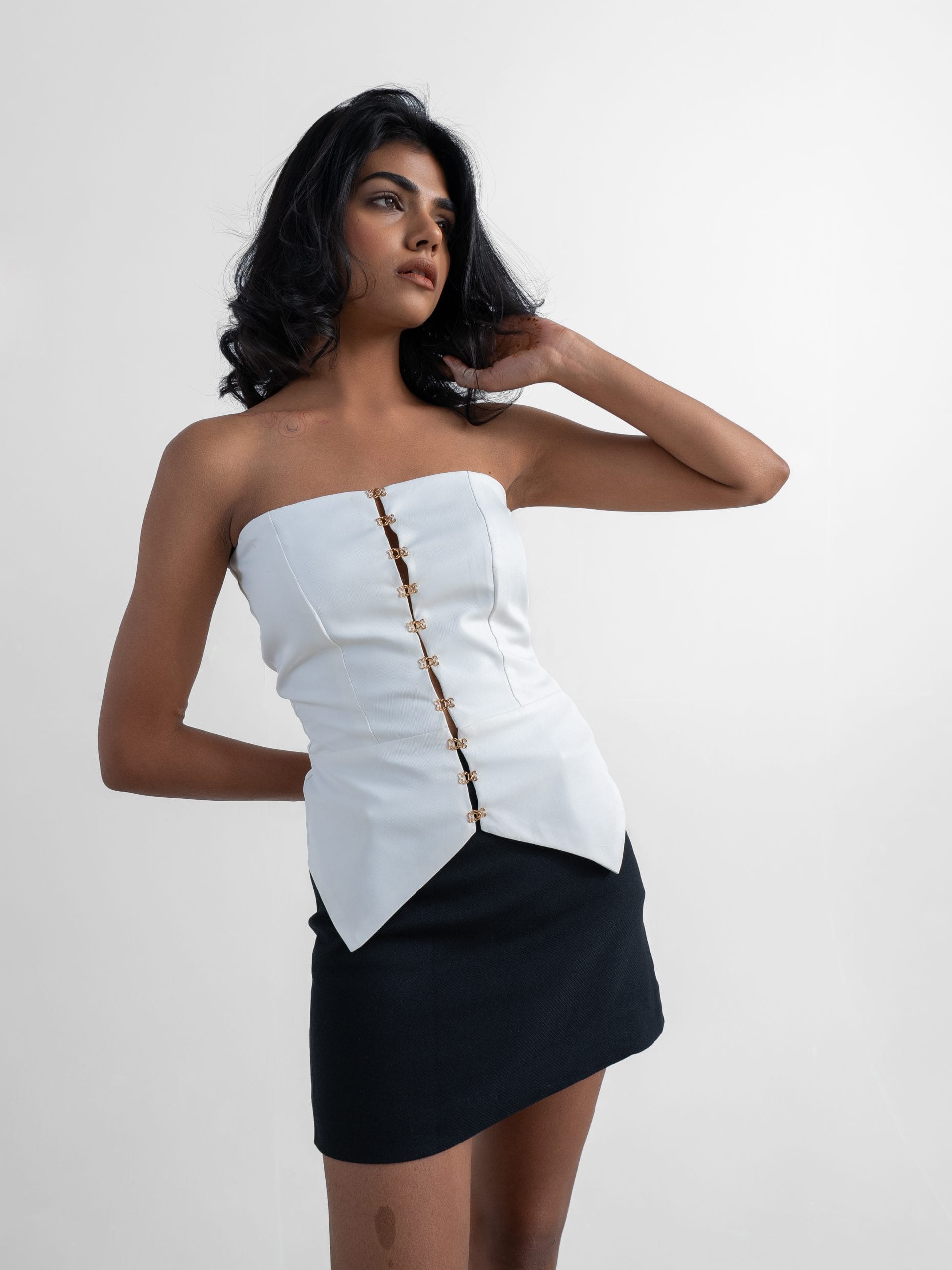 Starlit Top - White