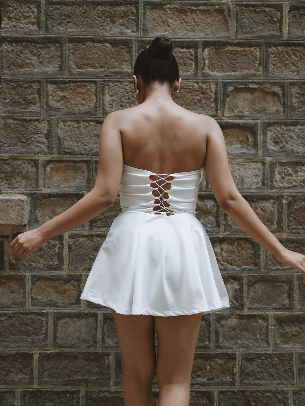 Belle Bow Mini Dress